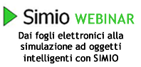 December 2010 - Webinar SIMIO 2010 "Dai fogli elettronici alla simulazione ad oggetti intelligenti con SIMIO"